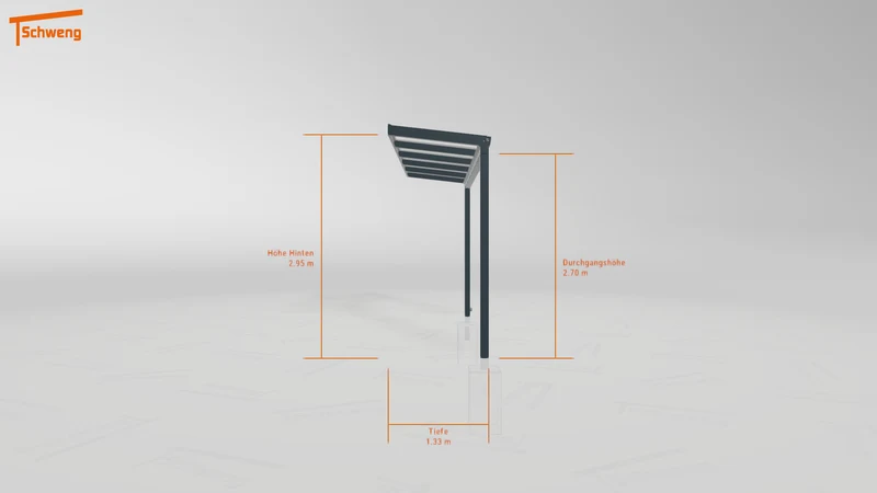 #DE Schweng Terrassenüberdachung S350 (ID w3y7gg)