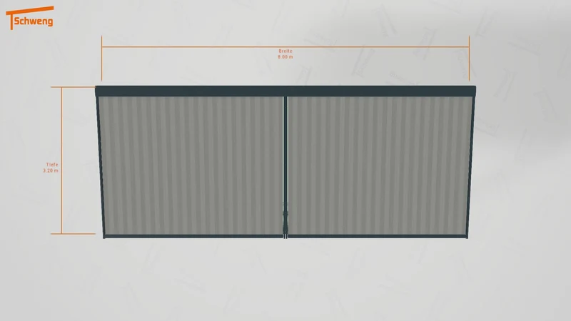 #DE Schweng Terrassenüberdachung S400 (ID x75j2d)