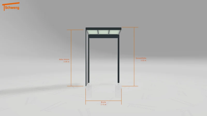 #DE Schweng Terrassenüberdachung S350 (ID yg7wbg)