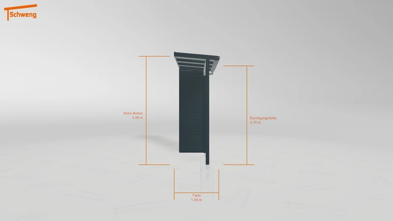 #DE Schweng Terrassenüberdachung S350 (ID yg7wbg)