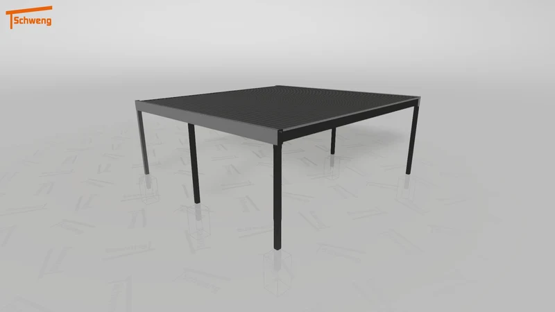 #DE Schweng Flachdachcarport C600 (ID qd24z4) #MTG