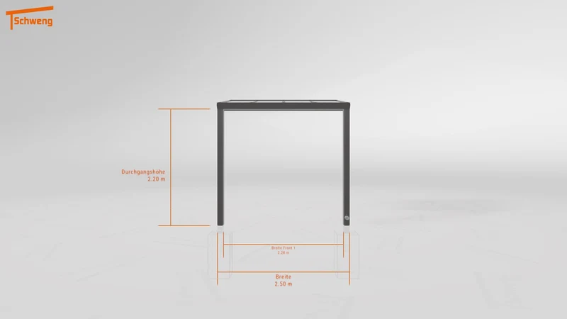 #DE Schweng Terrassenüberdachung S350 (ID qd2kgp)