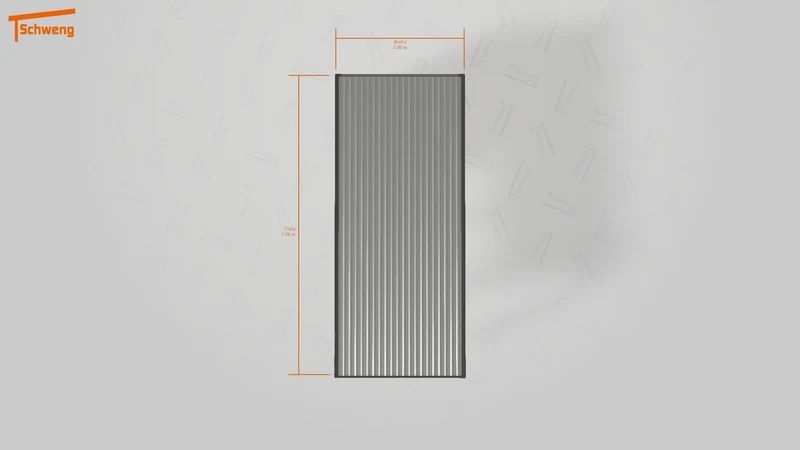 #DE Schweng Flachdachcarport C600 (ID k2r7xz) #MTG
