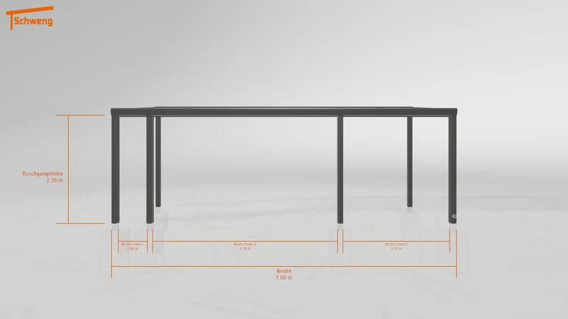 #DE Schweng Terrassenüberdachung S400 (ID rjrbqp)