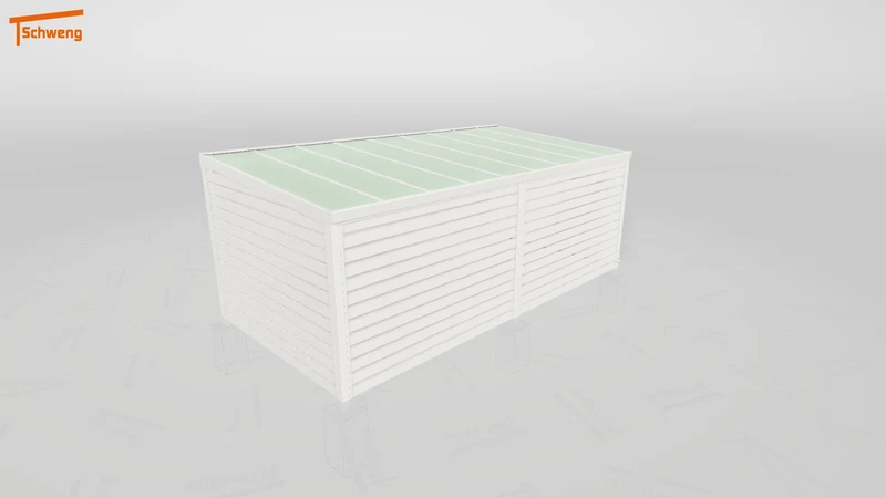 #DE Schweng Pultdachcarport S400 (ID 77mkyx) #MTG