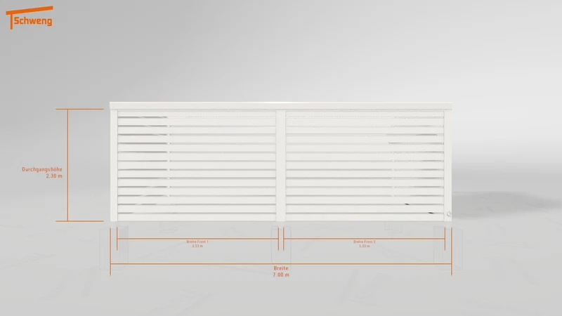 #DE Schweng Pultdachcarport S400 (ID 77mkyx) #MTG