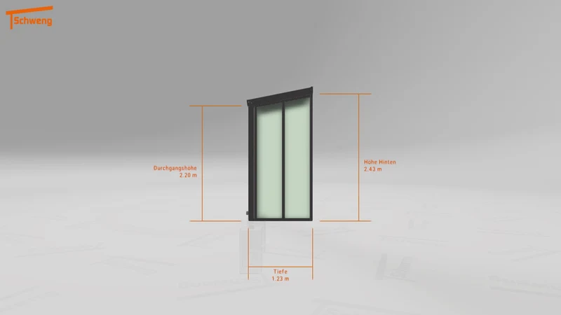 #DE Schweng Terrassenüberdachung S350 (ID g7pmvq)