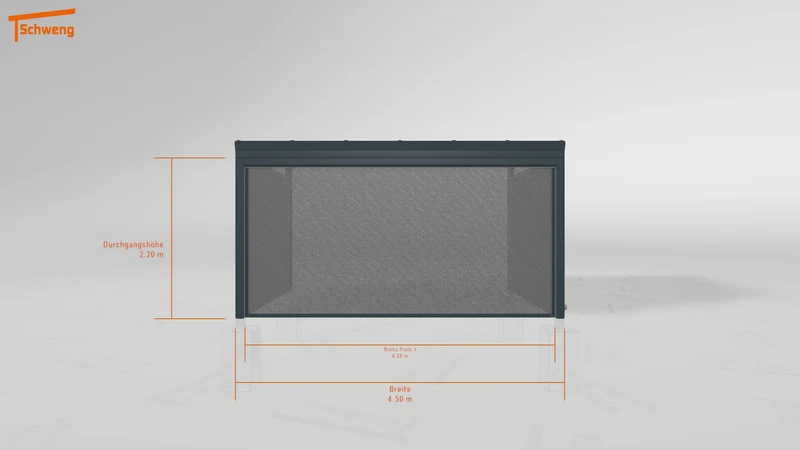 #DE Schweng Terrassenüberdachung S350 (ID 42vx8v)