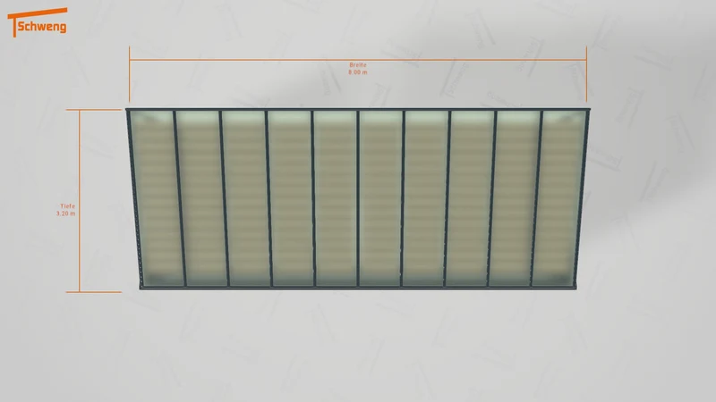 #AT Schweng Terrassenüberdachung S400 (ID n54dj7)