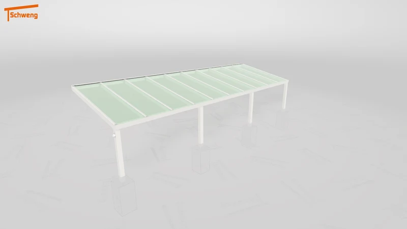 #DE Schweng Terrassenüberdachung S350 (ID 775g3g)