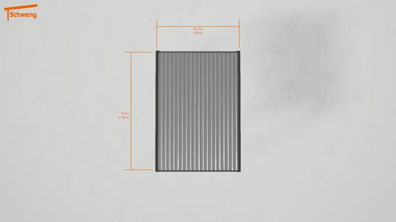 #AT Schweng Flachdachcarport C600 (ID qd2378) #MTG