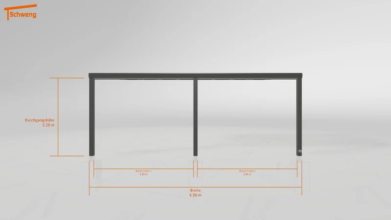 #DE Schweng Terrassenüberdachung S400 (ID 5m9k8d)