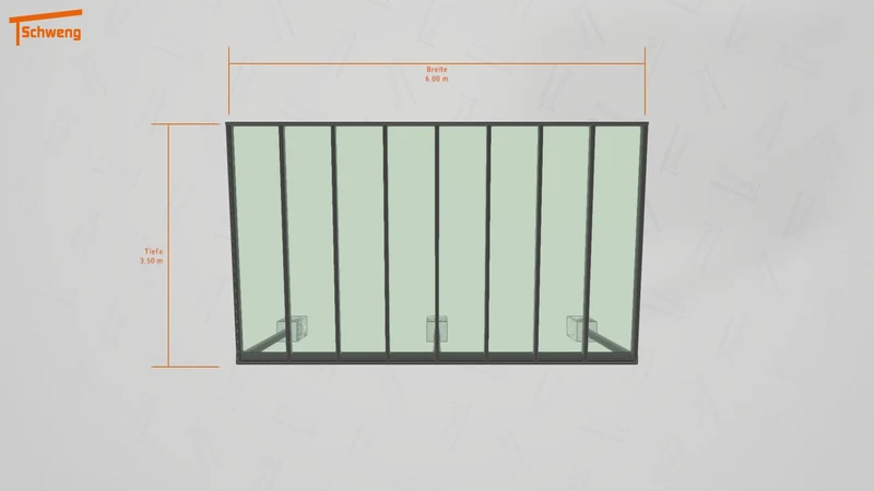 #DE Schweng Terrassenüberdachung S400 (ID 5m9k8d)