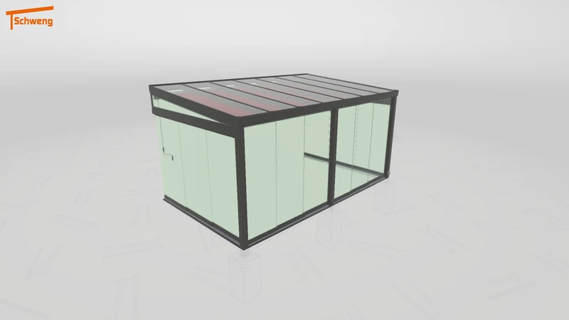 #DE Schweng Terrassenüberdachung S400 (ID 9wxqyy)