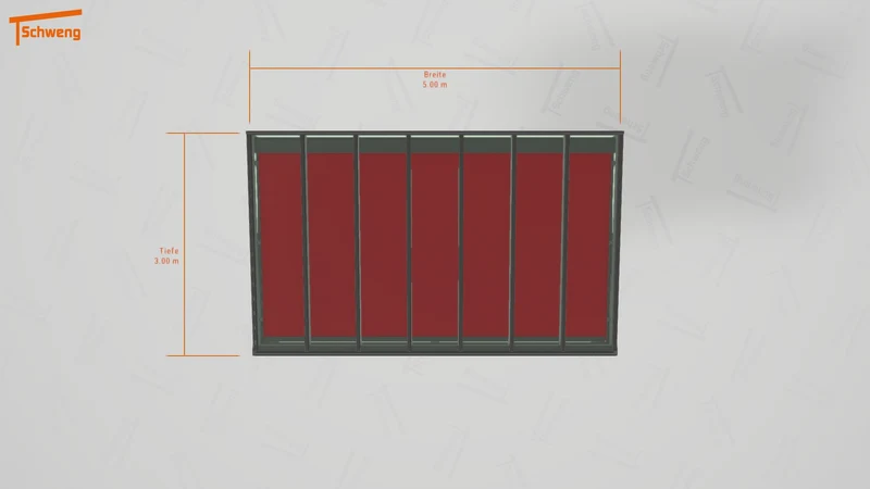 #DE Schweng Terrassenüberdachung S400 (ID 9wxqyy)