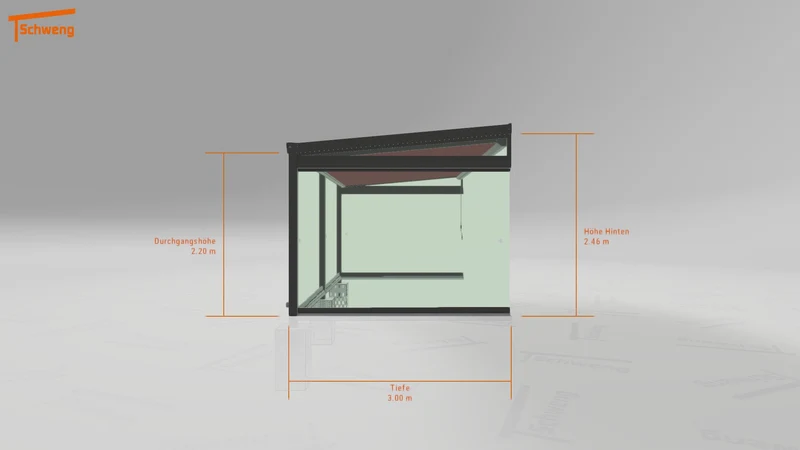 #DE Schweng Terrassenüberdachung S400 (ID bkj3d5)