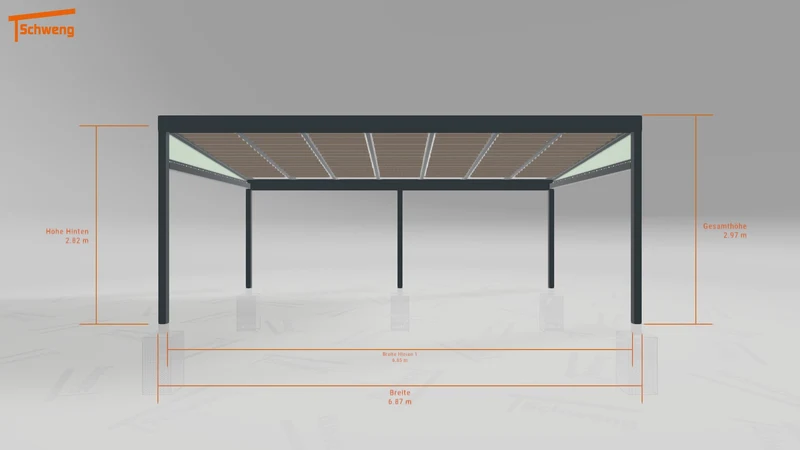 #AT Schweng Terrassenüberdachung S400 (ID jjr3vy)
