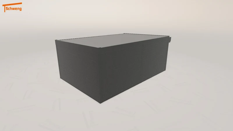#DE Schweng Flachdachcarport C600 (ID mj54xw) #MTG