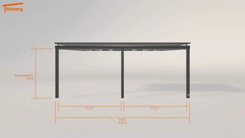 #DE Schweng Terrassenüberdachung S400 (ID yg83j4)