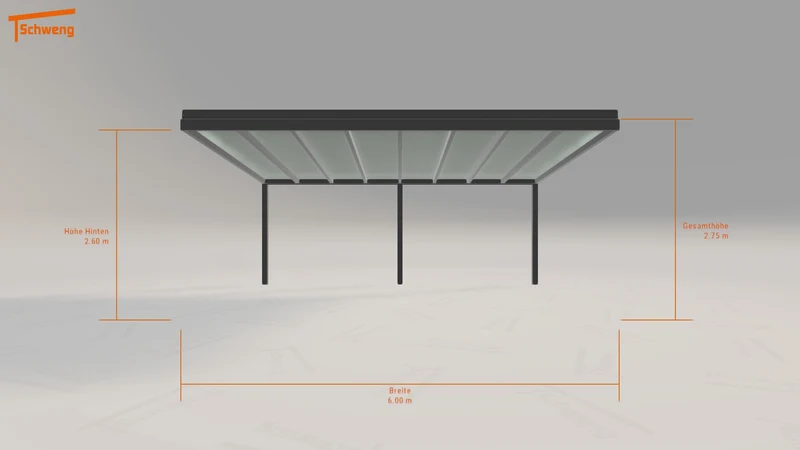#DE Schweng Terrassenüberdachung S400 (ID yg83j4)