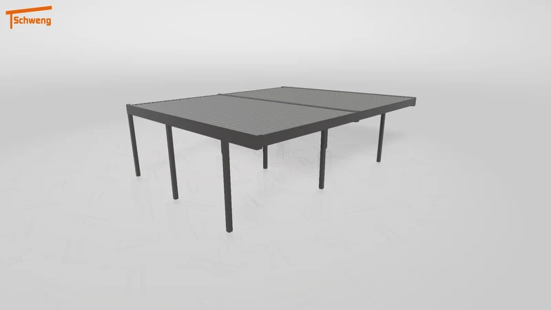 #DE Schweng Flachdachcarport C600 (ID n54n3r)