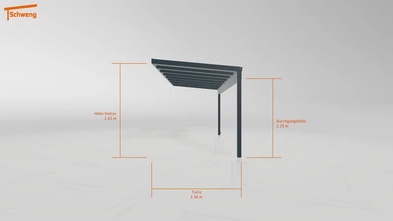 #DE Schweng Terrassenüberdachung S350 (ID w3yprr)