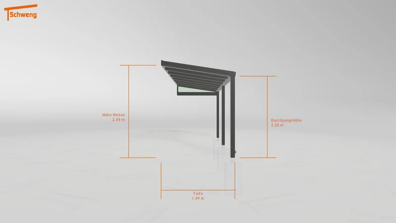 #DE Schweng Terrassenüberdachung S350 (ID yg72kr)