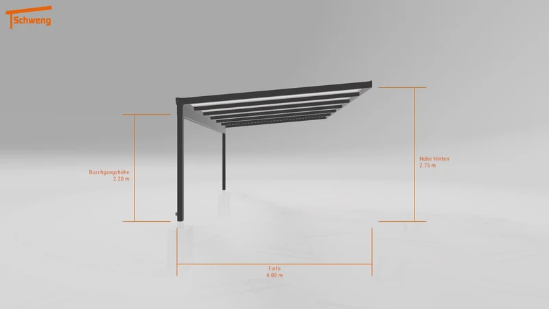 #AT Schweng Terrassenüberdachung S400 (ID 33pkg3)