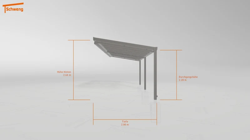 #DE Schweng Terrassenüberdachung S400 (ID dvzgm3)