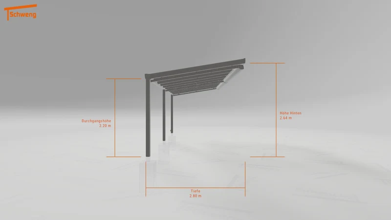 #DE Schweng Terrassenüberdachung S400 (ID dvzgm3)