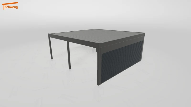 #CH Schweng Flachdachcarport C600 (ID v49kgb)