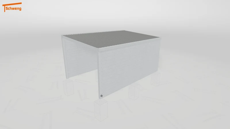 #DE Schweng Pultdachcarport S400 (ID 33pxnq)