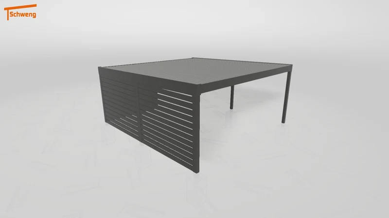 #DE Schweng Flachdachcarport C600+ (ID 9wxb28) #MTG