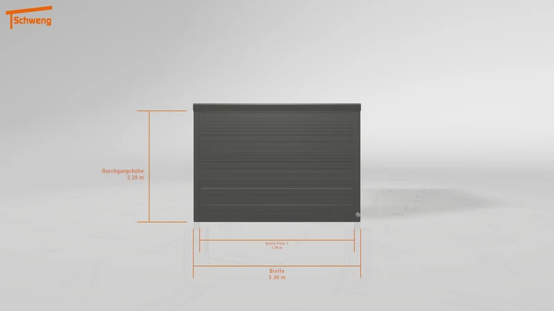 #DE Schweng Terrassenüberdachung S400 (ID 5m9n7w)