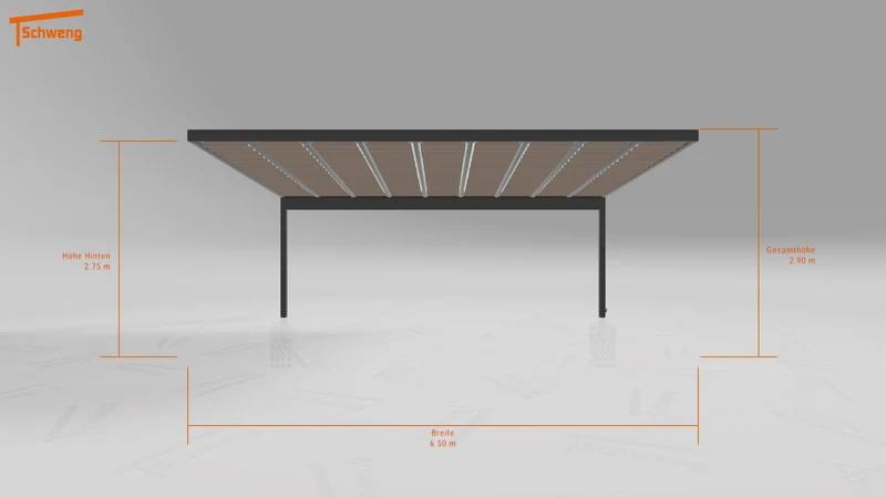 #DE Schweng Terrassenüberdachung S400 (ID yg78zk)
