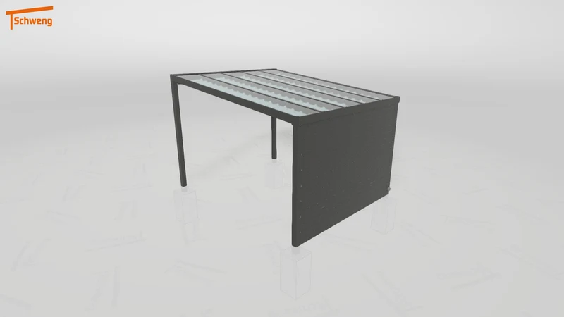#DE Schweng Terrassenüberdachung S400 (ID zbxj39)