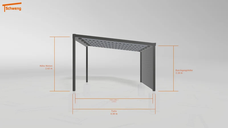 #DE Schweng Terrassenüberdachung S400 (ID zbxj39)