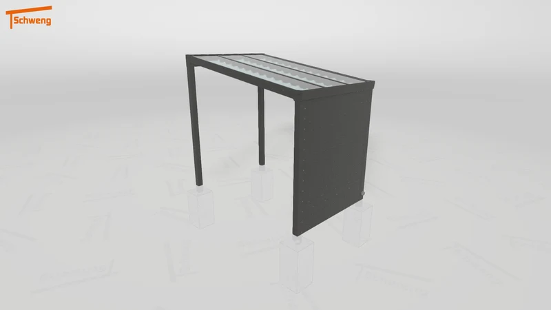 #DE Schweng Terrassenüberdachung S400 (ID w3y7j4)