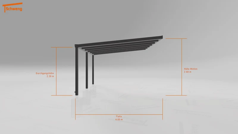 #DE Schweng Terrassenüberdachung S400 (ID 42vzq7)