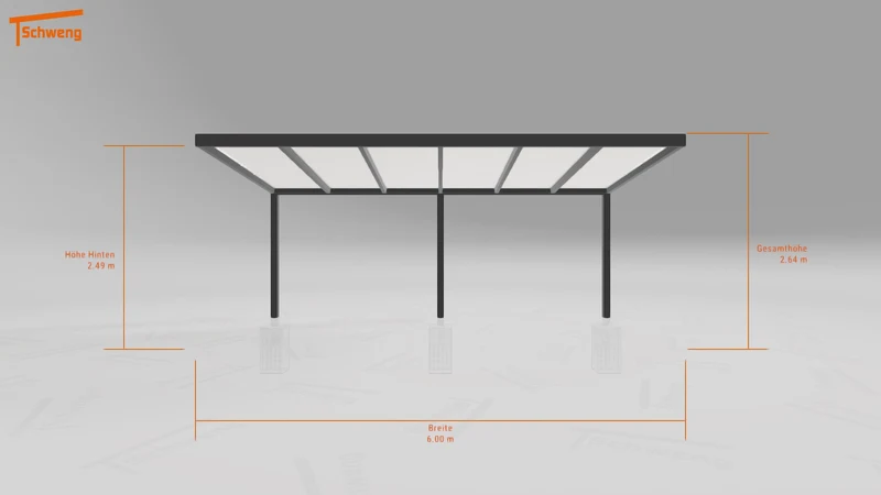 #AT Schweng Terrassenüberdachung S350 (ID yg7847)