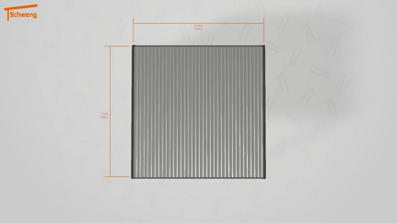 #DE Schweng Flachdachcarport C600 (ID qd2j4y) #MTG