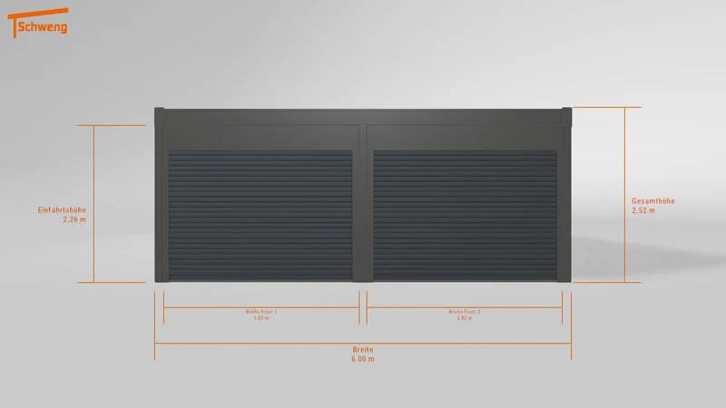 #DE Schweng Flachdachcarport C600 (ID jjrb4m) #MTG