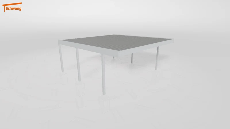 #DE Schweng Flachdachcarport C600+ (ID rjr79z) #MTG