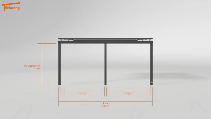 #DE Schweng Terrassenüberdachung S400 (ID w3yz8v)