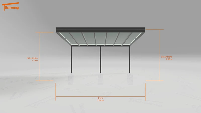 #DE Schweng Terrassenüberdachung S400 (ID w3yz8v)