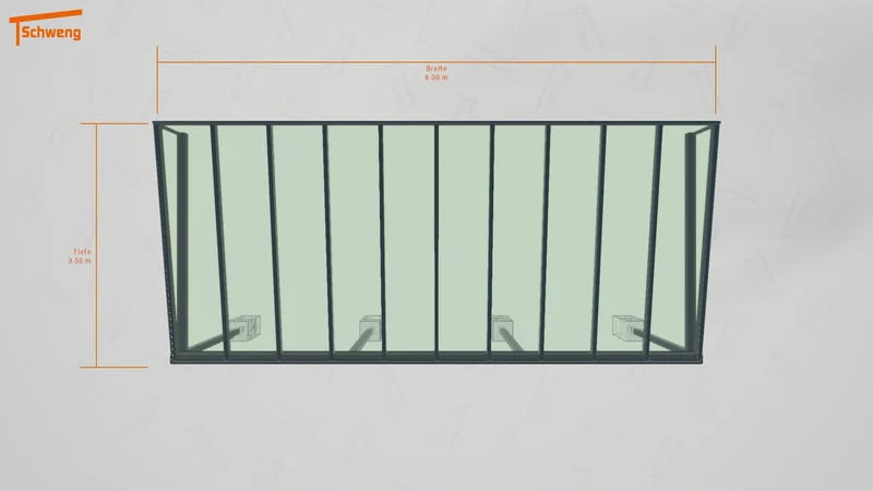 #DE Schweng Pultdachcarport S400 (ID yg7bb4) #MTG