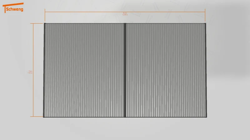 #DE Schweng Flachdachcarport C600 (ID zbxq7w)