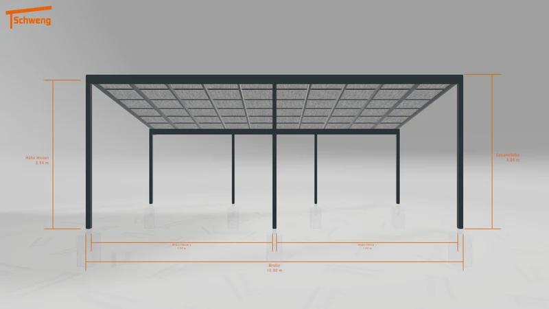 #DE Schweng Pultdachcarport S400 (ID 42v8n2) #MTG
