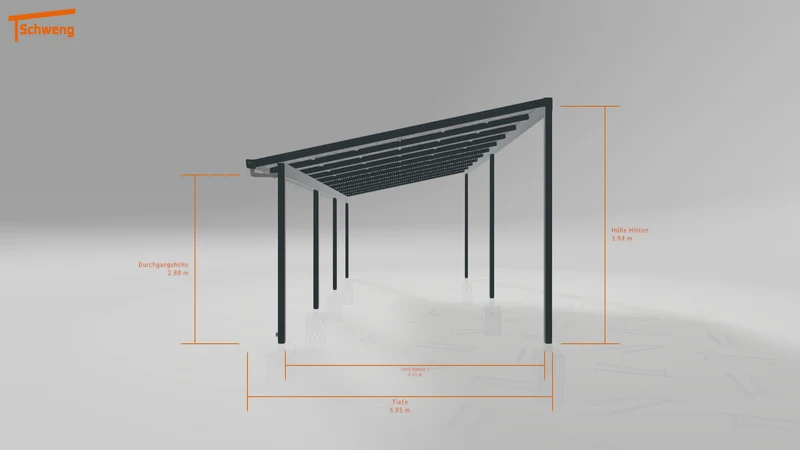 #DE Schweng Pultdachcarport S400 (ID 42v8n2) #MTG