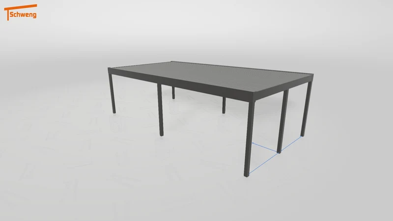 #DE Schweng Flachdachcarport C600+ (ID w3nbgg) #MTG